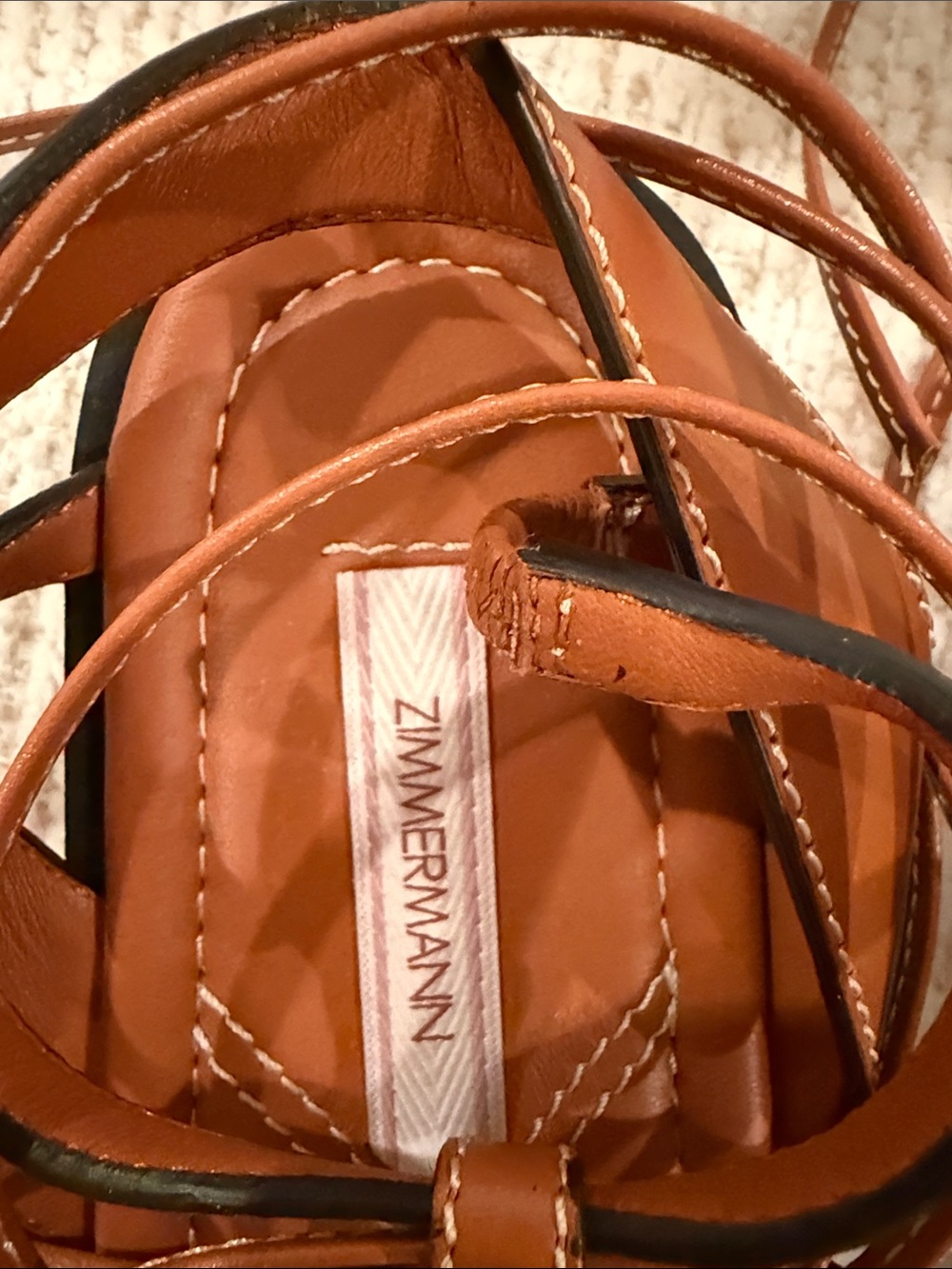 Zimmerman Rock pool leather sandals - Picture 2 of 6
